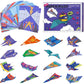🛩️🧠 Kit creativo de aviones de papel para niños – 🎁 Juego divertido y educativo ✨