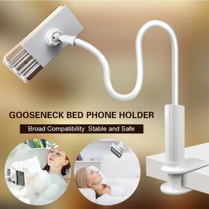 📱✨ Soporte para Teléfono Perezoso – Brazos Flexibles Ajustables, Manos Libres para Ver Series, Cocinar o Grabar desde la Cama 🛋️🎬