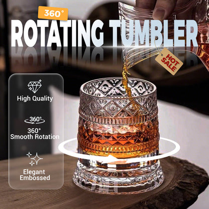 Título del Producto: Vaso Giratorio 360° para Whisky - Compra 2 Envío Gratis