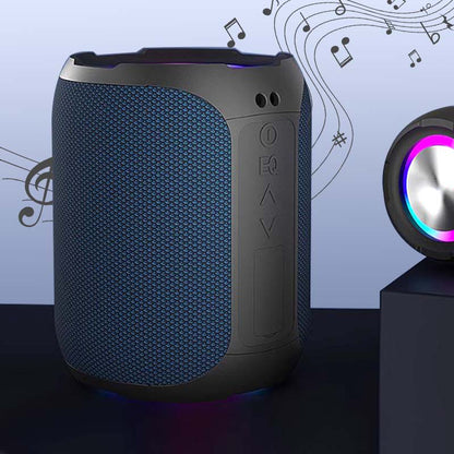🎵Altavoz Bluetooth portátil de 40 W de pico con luz RGB💥