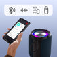 🎵Altavoz Bluetooth portátil de 40 W de pico con luz RGB💥