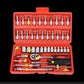🔥 envío gratis 🔥46pcs rápido trinquete manguito llave kit