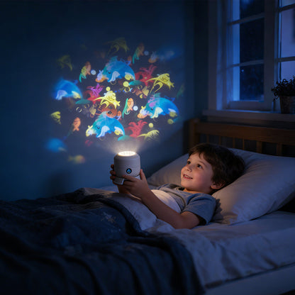 ✨ Proyector de Luz LED Giratorio Dinámico – Crea Ambientes Únicos con Efectos Luminosos Personalizados 🌟🎇