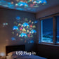 ✨ Proyector de Luz LED Giratorio Dinámico – Crea Ambientes Únicos con Efectos Luminosos Personalizados 🌟🎇