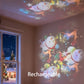 ✨ Proyector de Luz LED Giratorio Dinámico – Crea Ambientes Únicos con Efectos Luminosos Personalizados 🌟🎇