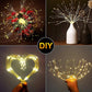 ✨ ¡50% DE DESCUENTO! 🎆 Guirnalda de luces de fuegos artificiales solares para jardín y fiestas – 280 LED, 8 modos y resistente al agua 🌿