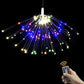 ✨ ¡50% DE DESCUENTO! 🎆 Guirnalda de luces de fuegos artificiales solares para jardín y fiestas – 280 LED, 8 modos y resistente al agua 🌿