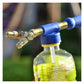 Cabezal de pulverización de botella de doble boquilla de tracción