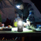⛺☀️ Lámpara de Camping Solar Retráctil – Se Estira para Más Luz, Carga con Sol y Batería de Larga Duración para Noches al Aire Libre ✨🔋