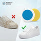 👟✨ Crema Limpiadora para Zapatos y Cuero – Sin Lavar, Quita Manchas con Esponja y Revive el Blanco al Instante 🧽💎