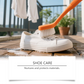 👟✨ Crema Limpiadora para Zapatos y Cuero – Sin Lavar, Quita Manchas con Esponja y Revive el Blanco al Instante 🧽💎