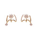 ✨ ¡OFERTA POR TIEMPO LIMITADO 50% DE DESCUENTO! 💎 Aretes de Garra Brillante con Diseño de Estrella y Gema Colgante – Elegancia Sin Esfuerzo ✨