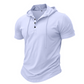 Playera Deportiva con Capucha para Hombre, Corte Atlético para Gym