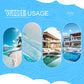🏖️ ¡50% DE DESCUENTO AHORA! 🪑 Tumbona inflable a rayas para piscina – Soporte en 4 lados, inflado rápido y PVC duradero ✨