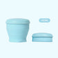 Vaso Plegable de Silicón con Tapa para Viaje