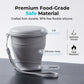 Vaso Plegable de Silicón con Tapa para Viaje