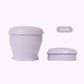 Vaso Plegable de Silicón con Tapa para Viaje