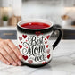 ☕️ Taza que cambia de color con el calor y la frase "La mejor mamá del mundo" 💖 Taza mágica, regalo para el Día de la Madre