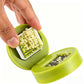 🧄✨ Picador y Prensa de Ajo Mini – Con Recipiente, Pica y Tritura en un Solo Movimiento sin Oler las Manos 🧤💨