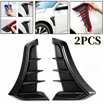 🏎️ ¡50% de descuento AHORA! 🔥 Pegatinas de ventilación de guardabarros laterales – Diseño deportivo y funda antiarañazos – Molduras ✨ decorativas universales TPU