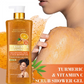 Gel de ducha exfoliante iluminador con cúrcuma y vitamina