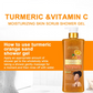 Gel de ducha exfoliante iluminador con cúrcuma y vitamina