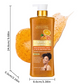 Gel de ducha exfoliante iluminador con cúrcuma y vitamina