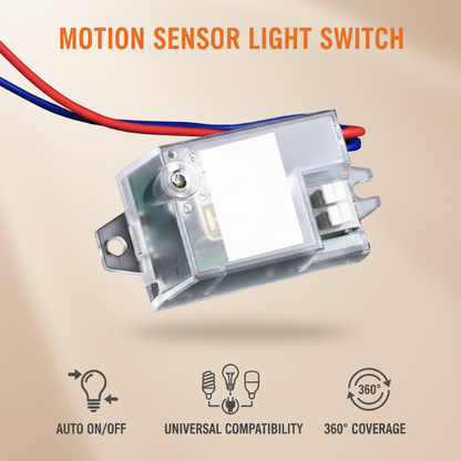 Interruptor de Luz con Sensor de Movimiento para Pared
