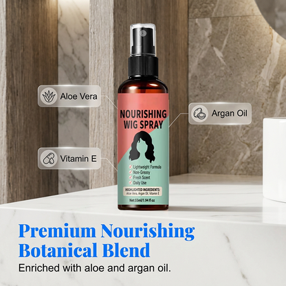 Spray Nutritivo Ligero para Pelucas sin Enjuague