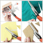 ✂️ Tijeras Dentadas Multiusos de Corte en Zigzag