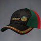Sombrero unisex con estampado artístico para amantes del fútbol mexicano