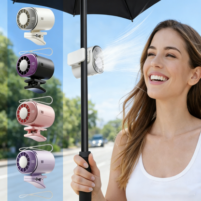 Ventilador portátil para refrigeración de semiconductores con clip
