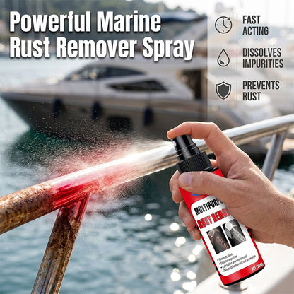 Potente spray removedor de óxido marino