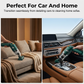 🚗💨 Kit Aspiradora Inalámbrica Alta Potencia – Succión Extrema, Sin Cables y Accesorios para Cada Rincón del Coche 🧹✨