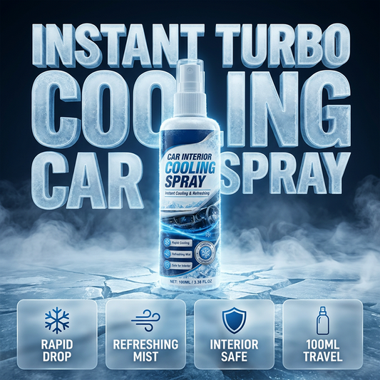 ⏳50% de descuento por tiempo limitado⏰Spray refrigerante instantáneo para coches Turbo | Reductor rápido de temperatura interior | Potenciador seguro del aire acondicionado automático y neutralizador de calor🚗❄️