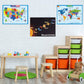 ⏳50% de descuento por tiempo limitado⏰Mapa mural didáctico de geografía para niños🗺️