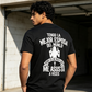 Camiseta de manga corta con estampado gráfico humorístico para hombre