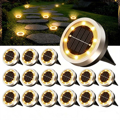 Luz Solar de Suelo para Jardín Exterior