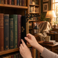 🏮📚 Sujetalibros Luminoso Vintage – Farola Retro en Miniatura que Ilumina y Decora tu Estantería ✨🌃