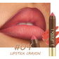 💄✨ Lápiz Labial Mate de Larga Duración – Color Intenso que No se Borra, Acabado Terciopelo y Comodidad Todo el Día 💋⏰