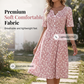 🎉 ¡50% DE DESCUENTO POR TIEMPO LIMITADO! 🔥 Vestido casual de mujer con cuello en V y estampado, con bolsillos – Diseño floral y prácticos bolsillos laterales 🌸