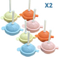 🍦✨ Molde Mini Silicona para Paletas – Desmoldado Fácil, Material Seguro y Helados Caseros en Minutos 🧊👶