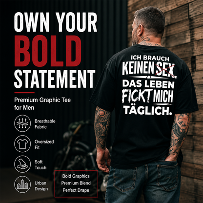 🎉 50% DTO. 😂 Camiseta Hombre Lemas Alemanes – Humor Sin Filtro, Diseño Atrevido y Estilo Cervecero 🍺🔥
