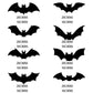 🦇✨ Set Pegatinas 3D Murciélagos Halloween – Efecto Realista, Adornos Espeluznantes para Paredes, Ventanas y Fiestas de Miedo 🎃👻