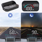 🚗🛰️ Pantalla HUD GPS para Coche – Velocímetro Digital, Proyección Nítida en el Parabrisas para Conducir Sin Desviar la Vista 👀✨