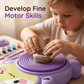 🎨 ¡50% DESCUENTO! 🏺 Torno de Alfarería Eléctrico para Niños Set DIY – Fácil de Usar, Experiencia Creativa y Segura – Perfecto para Modelar y Crear con Arcilla 👧