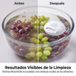 🔥Oferta Especial 50% DE DESCUENTO🔥 Lavador portátil ultrasónico de frutas y verduras - Recargable por USB, ayuda a limpiar los productos agrícolas, ideal para hogar y viajes 🥬