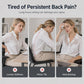 🪑 Cojín de Asiento Ergonómico de Espuma Viscoelástica con Soporte Lumbar – Comodidad Todo el Día, Ideal para Oficina, Auto y Hogar ✨