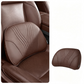 🚗💤 ¡Alivia la fatiga al conducir! Almohada universal de espuma viscoelástica para el cuello y el reposacabezas del coche, cojín ergonómico para viajes largos por carretera.
