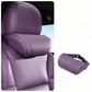 🚗💤 ¡Alivia la fatiga al conducir! Almohada universal de espuma viscoelástica para el cuello y el reposacabezas del coche, cojín ergonómico para viajes largos por carretera.